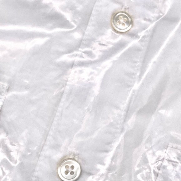 NWT Standard James Perse Men's Cotton Western Button Down Shirt, M/2 - Picture 9 of 13